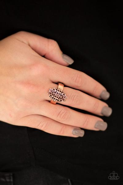 Full Of HAUTE Air - Copper Ring
