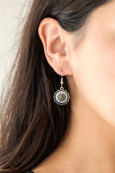 Badlands Buttercup - Green Earring