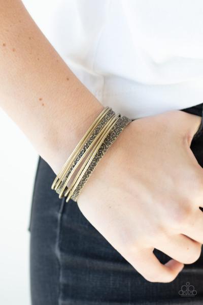 Full Circle - Brass Bracelet 
