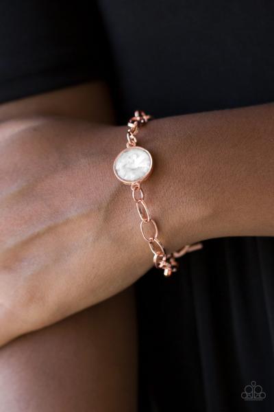 All Aglitter - Copper Bracelet 