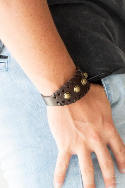 Urban Cowboy - Brown Urban Bracelet 