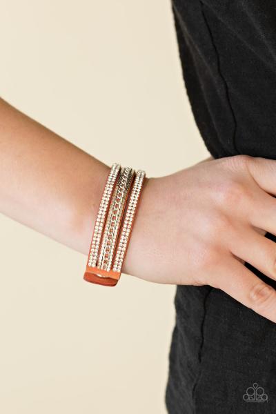 Unstoppable - Orange Urban Bracelet