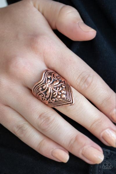 Fall Into VINE - Copper Ring