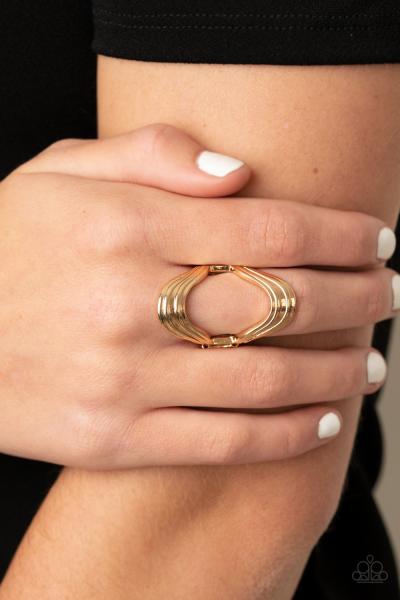Keep An Open Mind - Gold Ring