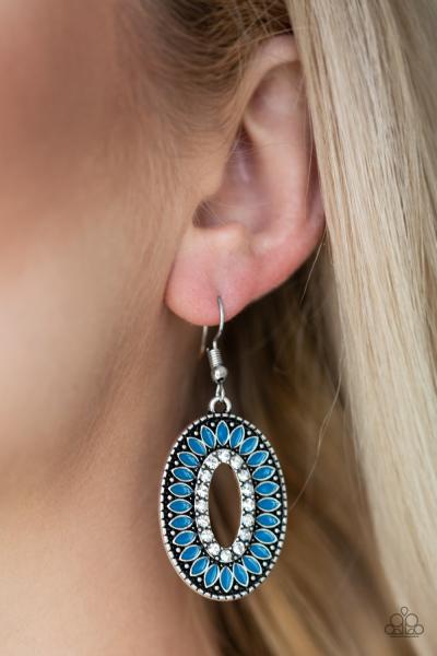 Fishing For Fabulous - Blue Earring