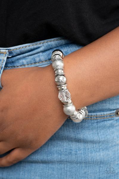 Take Your Best Shot - White Bracelet 