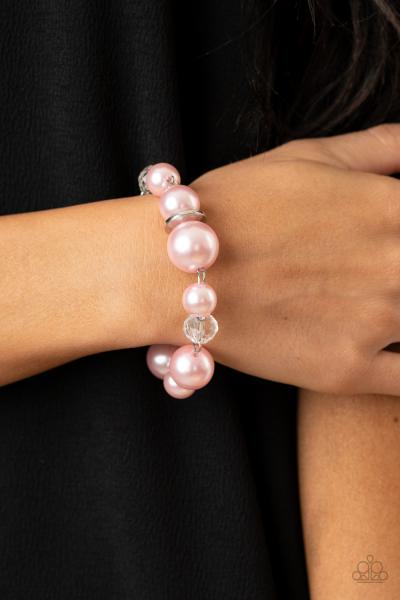 Glamour Gamble - Pink Bracelet