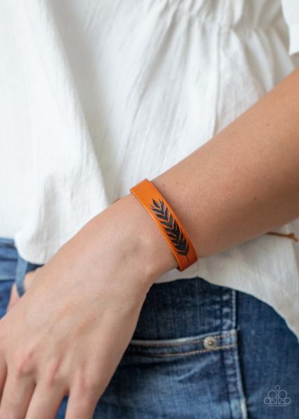 This QUILL All Be Yours - Brown Urban Bracelet