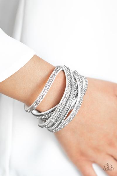 Royal Razzle - White Urban Bracelet 