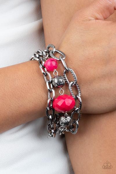 Mega Malibu - Pink Bracelet 