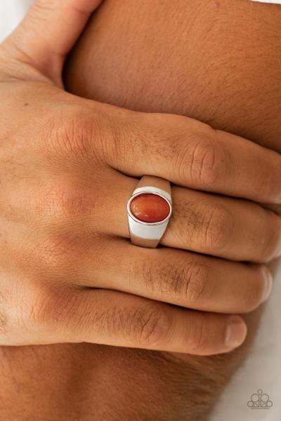 Cool Down - Orange Men's Ring