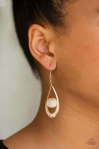 The Greatest GLOW On Earth - Gold Earring
