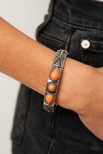 Radiant Ruins - Orange Bracelet 