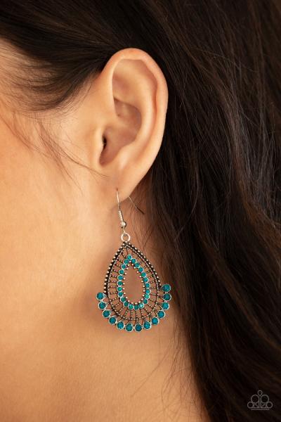 Castle Collection - Blue Earring 
