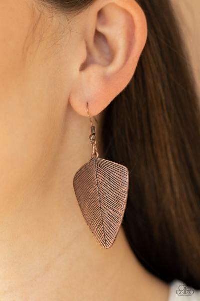 One Of The Flock - Copper Earring