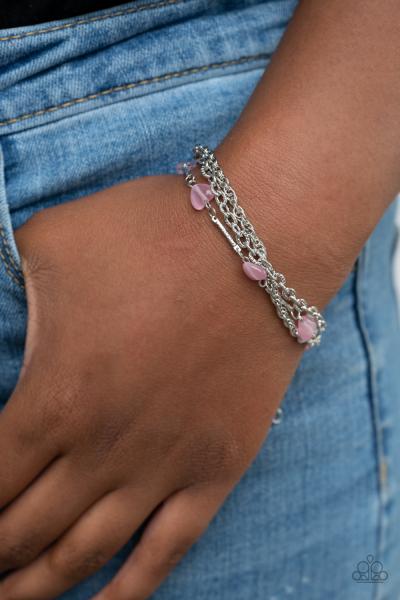 To Love and Adore - Pink Bracelet 