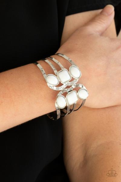 Mystified - White Bracelet 