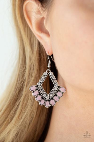 Just BEAM Happy - Pink Earring 