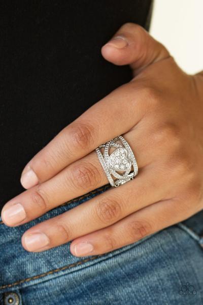Sweetly Sweetheart - White Ring