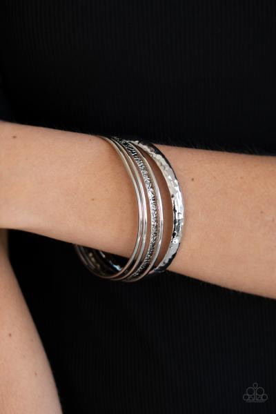 Get Into Gear - Silver Bracelet 