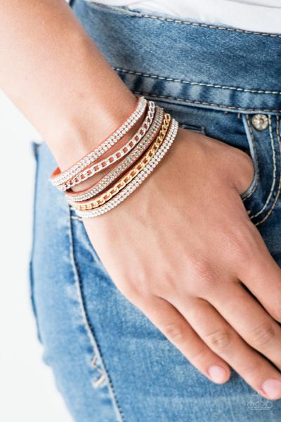 Fashion Fiend - Orange Urban Bracelet 