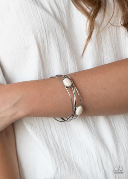 Desert Lagoon - White Bracelet 