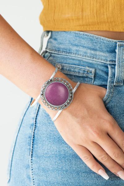 RODEO Rage - Purple Cuff Bracelet 