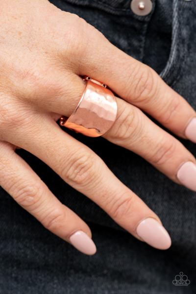 Check Your Reflection - Copper Ring