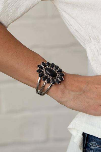 Sedona Spring - Black Cuff Bracelet 