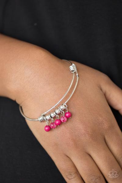 All Roads Lead To ROAM - Pink Bracelet 