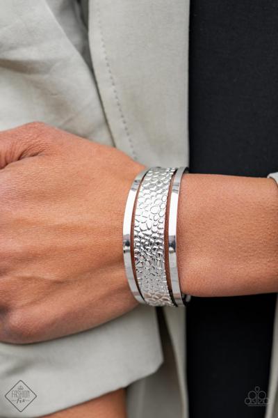 Jungle Jingle - Silver Cuff Bracelet 