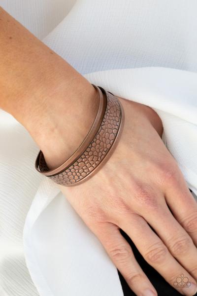 Jungle Jingle - Copper Cuff Bracelet 