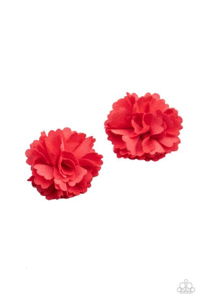 Never Let Me GROW - Orange Hair Clip