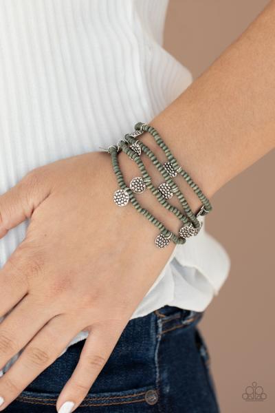 WOODnt Count It - Silver Bracelet 