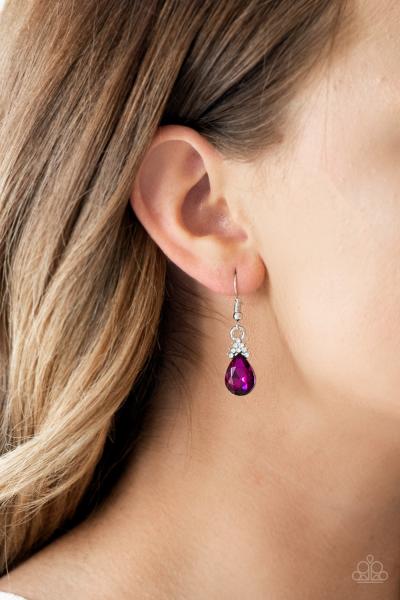 5th Avenue Fireworks - Pink Earring 