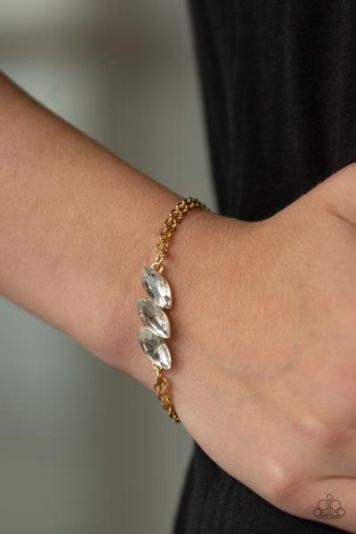 Pretty Priceless - Gold Bracelet 