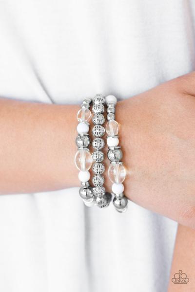 Malibu Marina - White Bracelet 