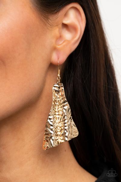 How FLARE You! - Gold Earring 