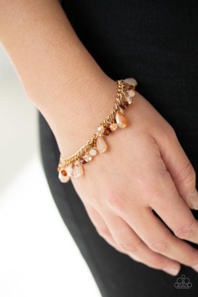 Catwalk Crawl - Gold Bracelet 