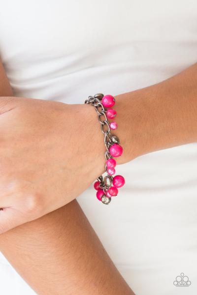 Hold My Drink - Pink Bracelet 
