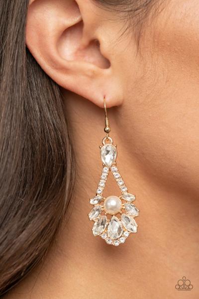 Prismatic Presence - Gold Earring 