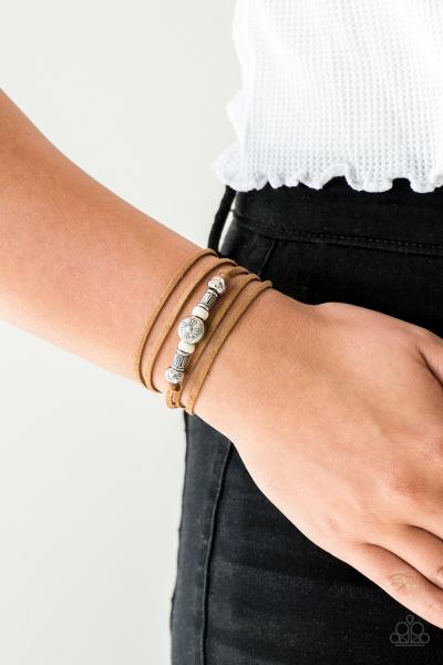 Find Your Way - White Urban Bracelet 