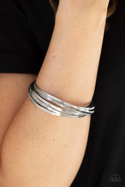 Trending in Tread - Silver Bracelet 