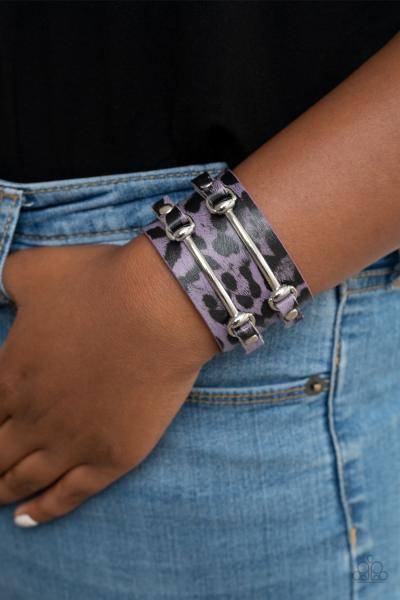 Safari Scene - Purple Urban Bracelet 