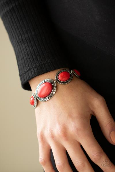 MESA Time Zone - Red Bracelet 