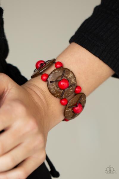 Island Adventure - Red Bracelet 