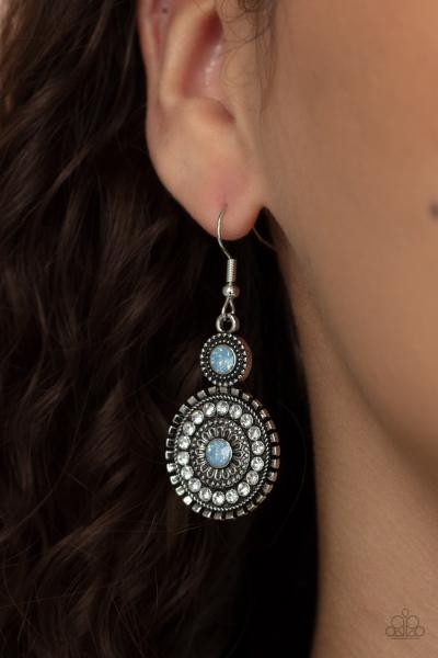 Opulent Outreach - Blue Earring 