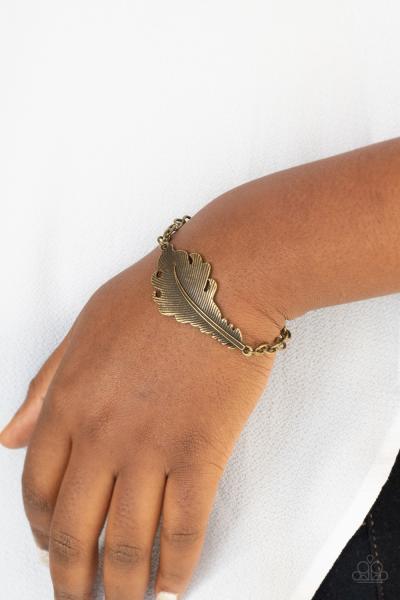 Rustic Roost - Brass Bracelet 