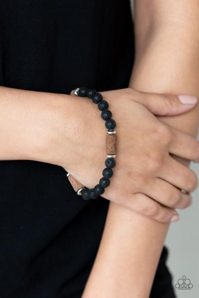 At Rest - Brown Urban Bracelet 