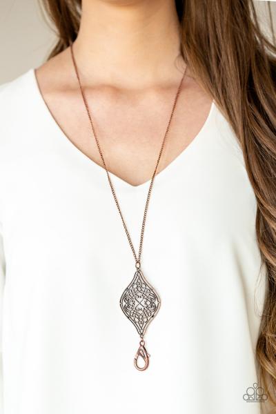 Totally Worth The TASSEL - Copper Lanyard